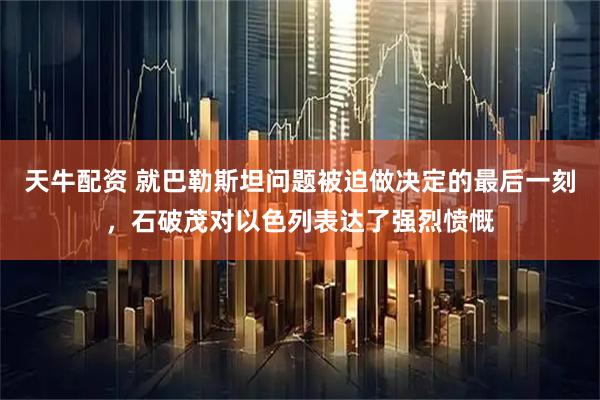 天牛配资 就巴勒斯坦问题被迫做决定的最后一刻，石破茂对以色列表达了强烈愤慨